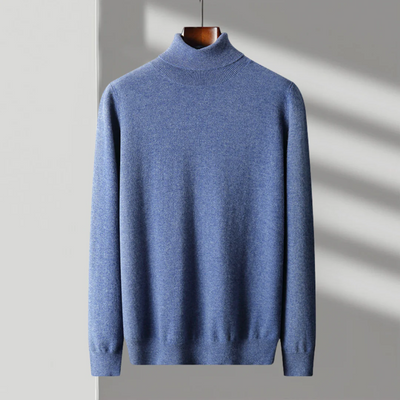 Archie Merino Wool Roll-Neck Sweater