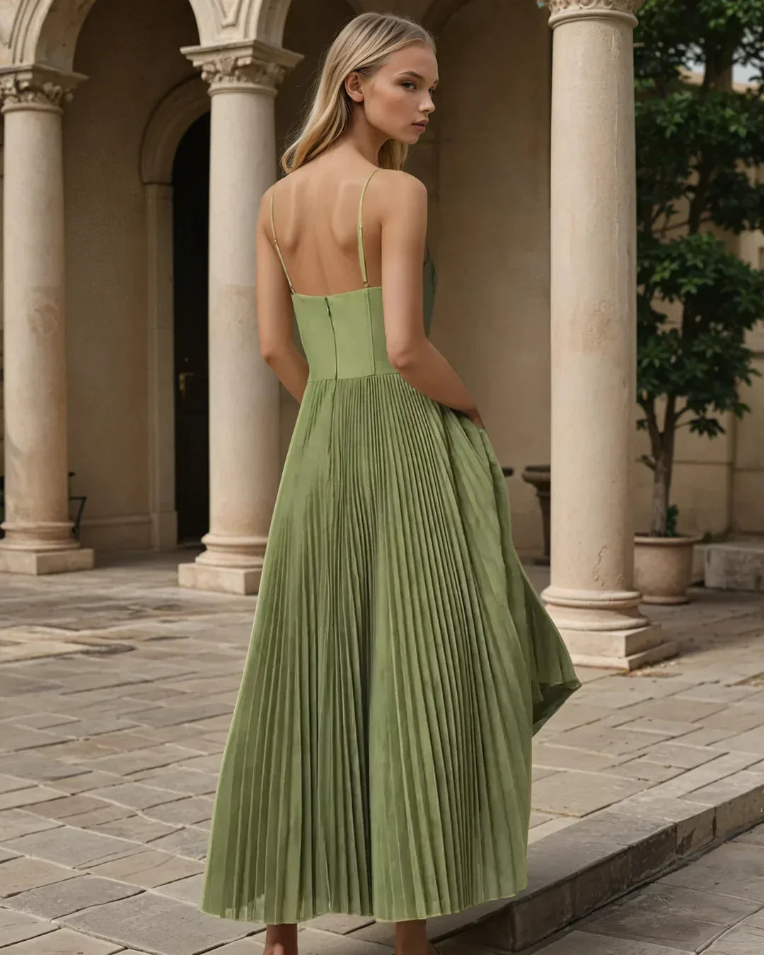 Dilay - Modern Elegance with Open Back