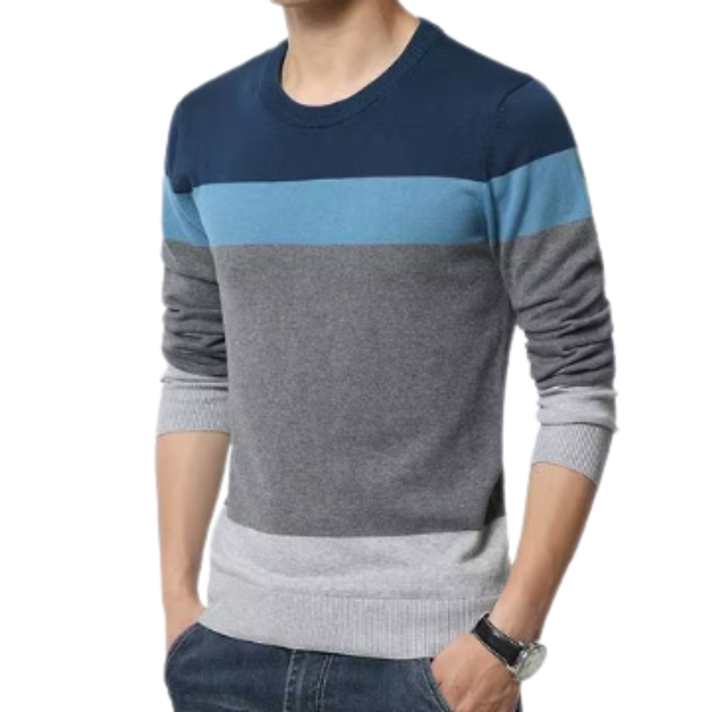 Casual cotton sweater for men