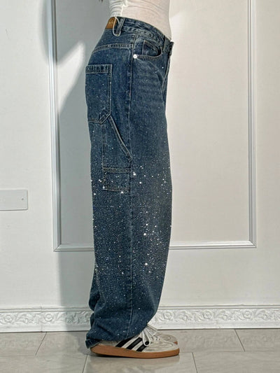 MERLE - Hose with high waist and wide leg