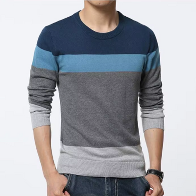 Casual cotton sweater for men