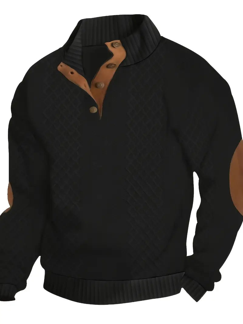 Elegant Button Pullover
