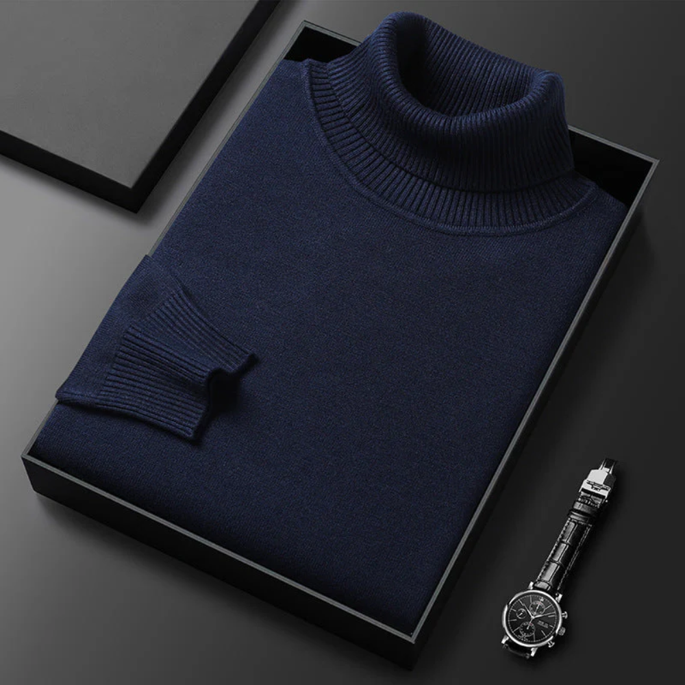 Alioth Cashmere Turtleneck Sweater