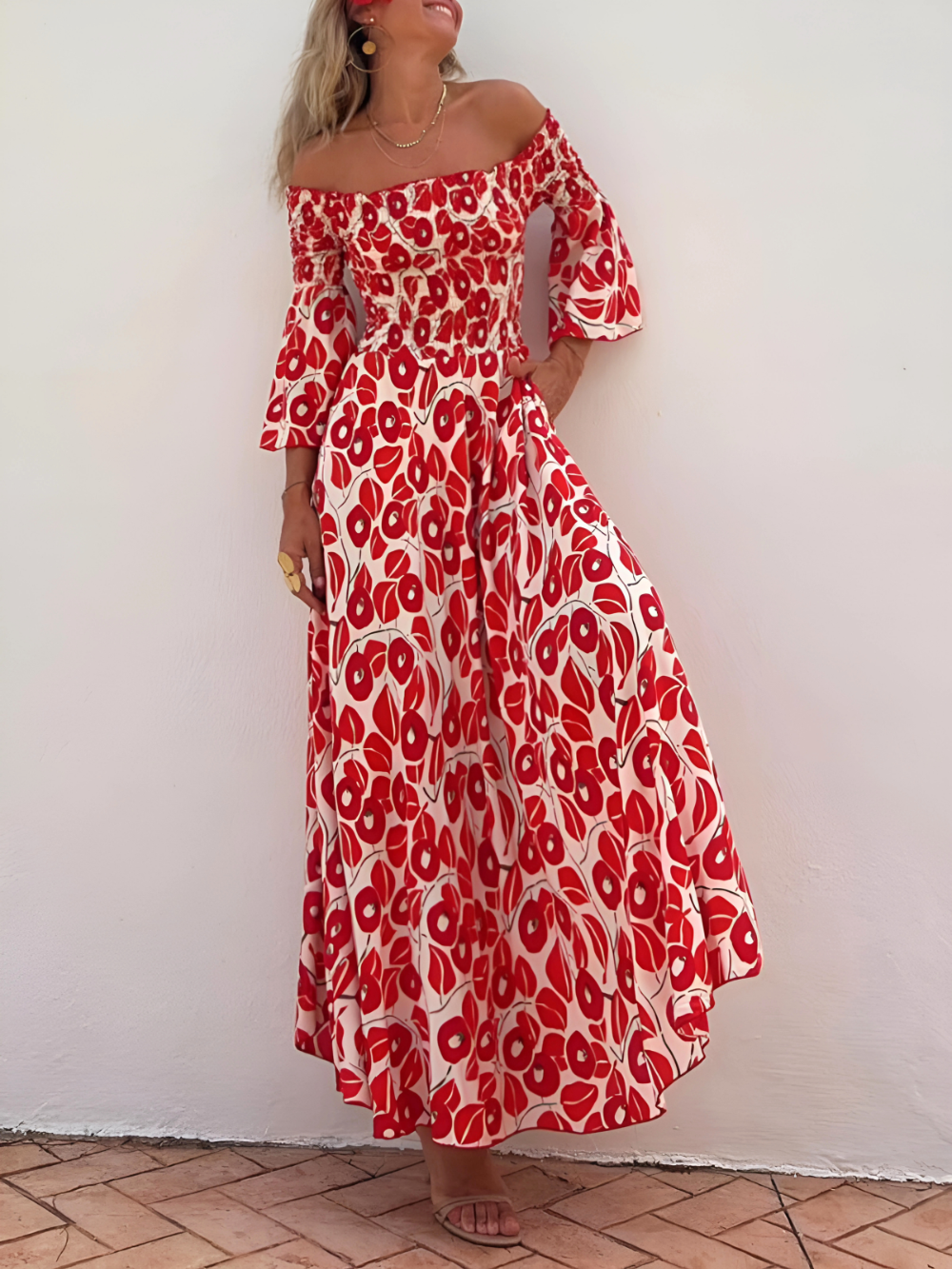 CORINA - Flower Dress