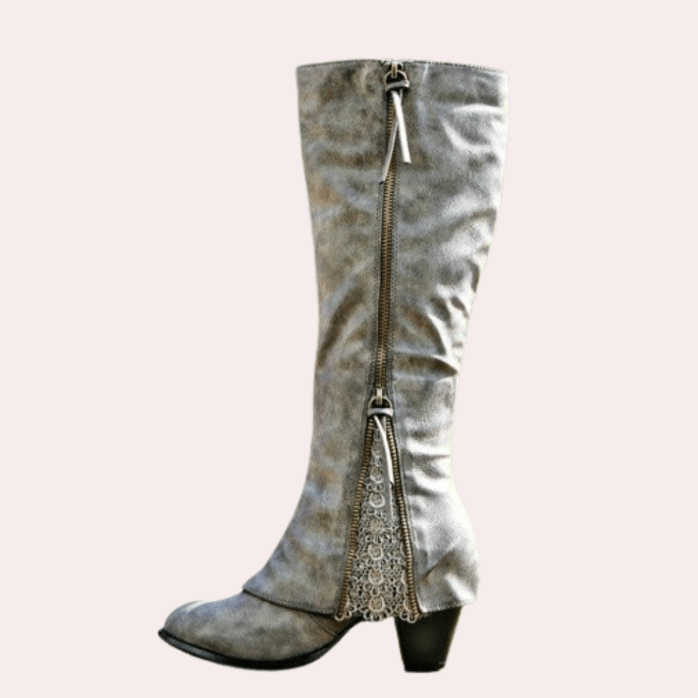 Clara Rider Lace-Up Boots