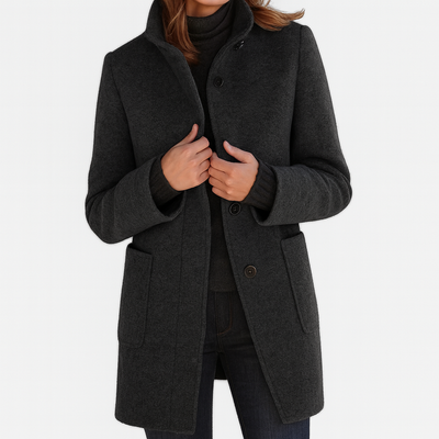 Eleve | Ladies Coat with High Collar