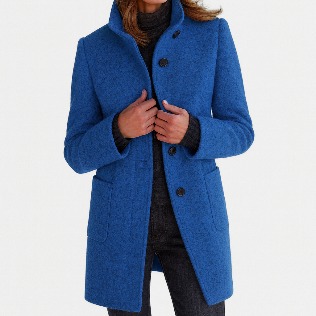 Eleve | Ladies Coat with High Collar