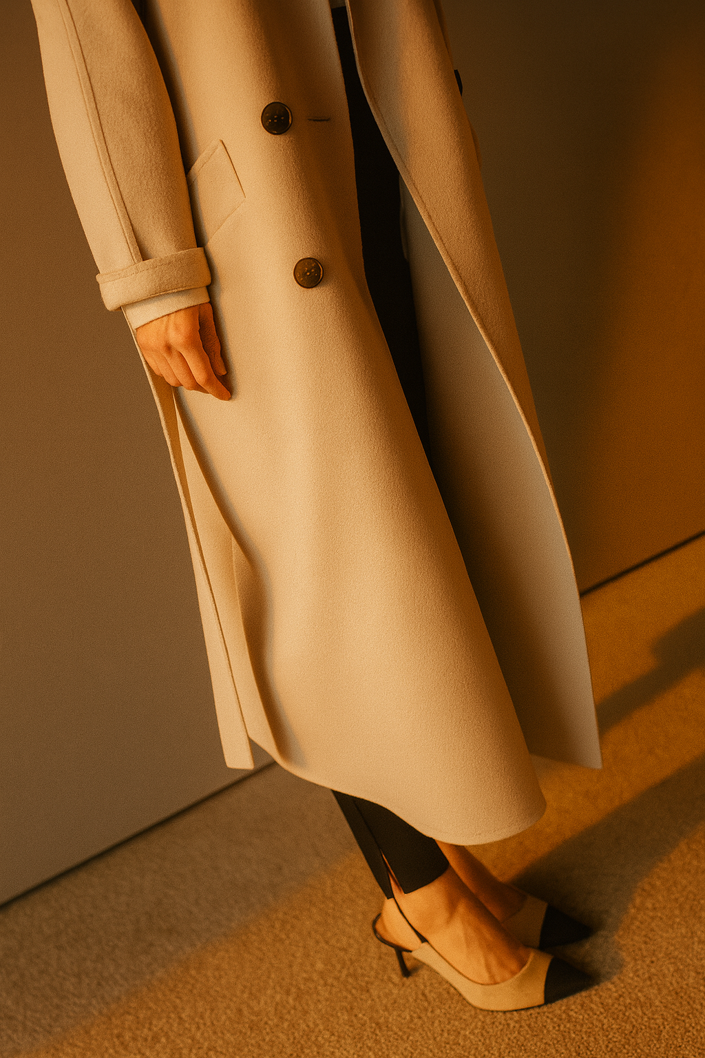 Thalina Classic Longline Coat
