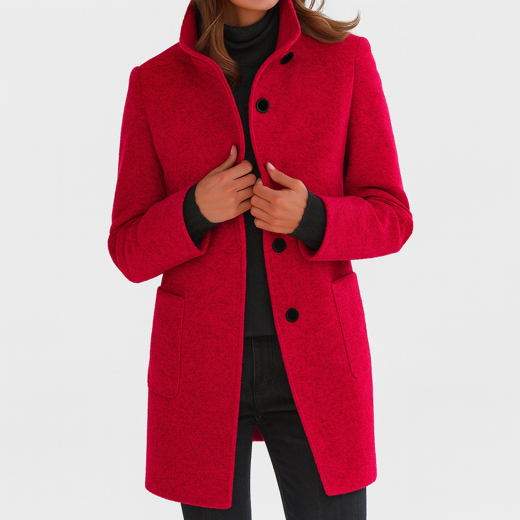 Eleve | Ladies Coat with High Collar