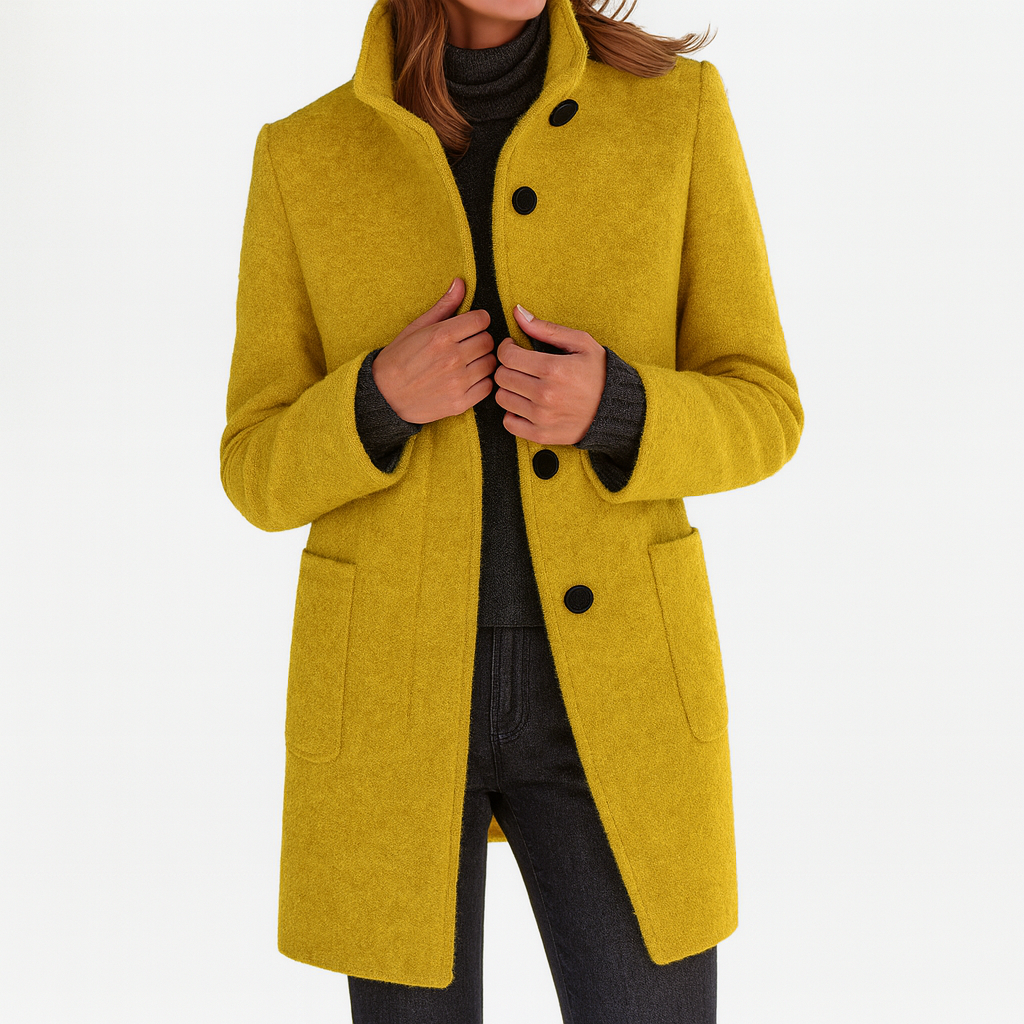 Eleve | Ladies Coat with High Collar