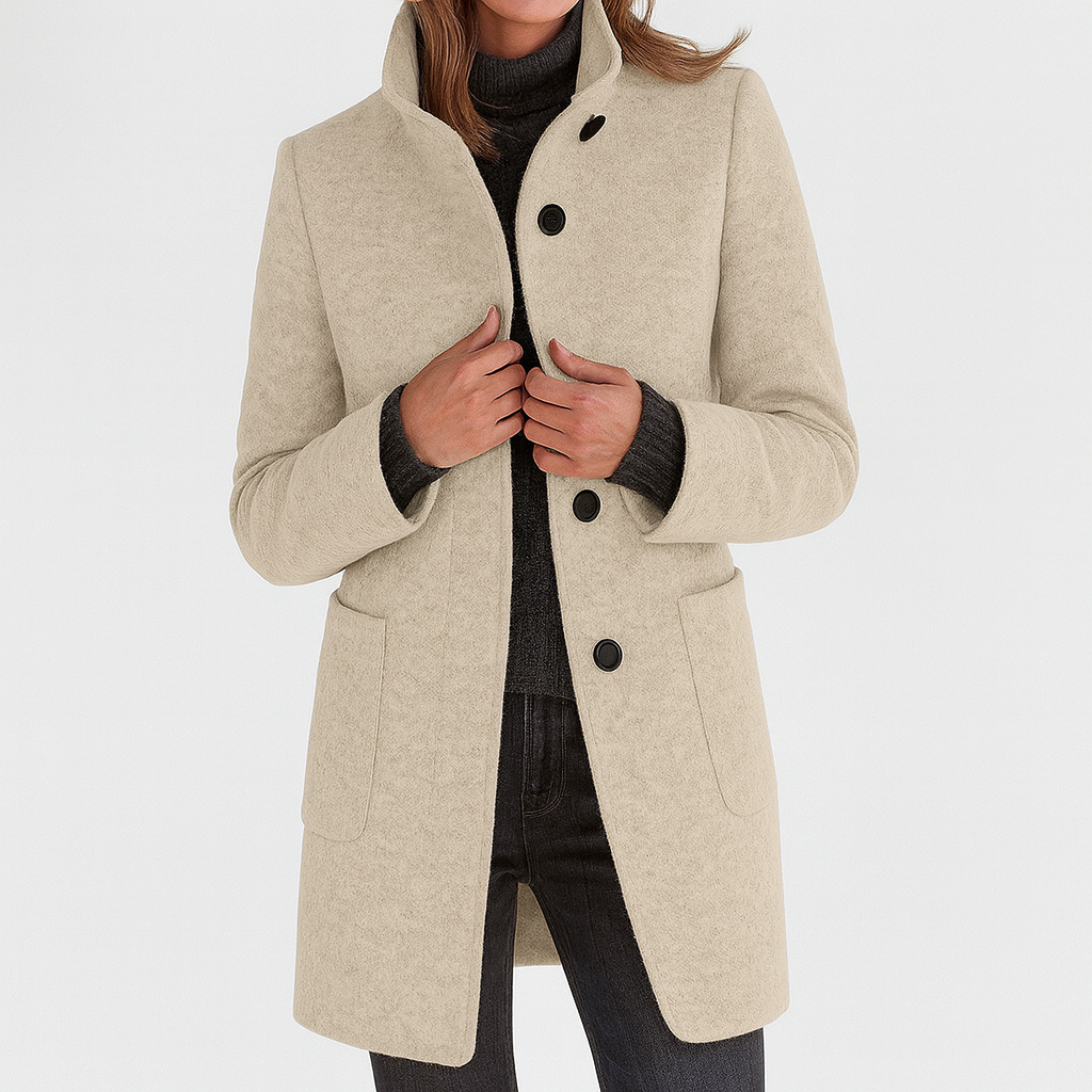 Eleve | Ladies Coat with High Collar