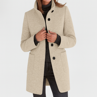 Eleve | Ladies Coat with High Collar