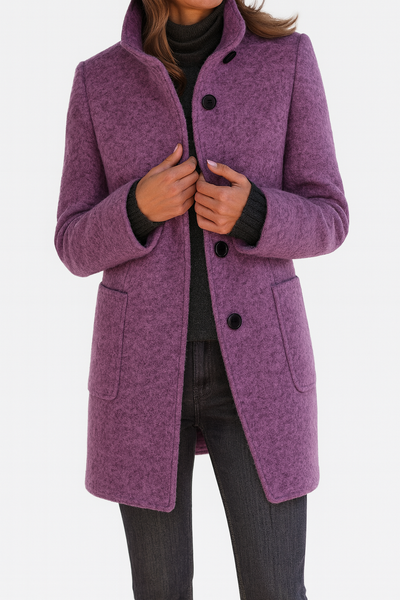 Eleve | Ladies Coat with High Collar