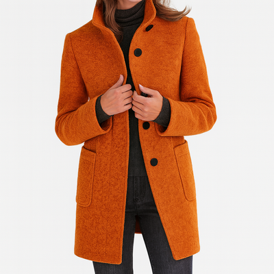 Eleve | Ladies Coat with High Collar