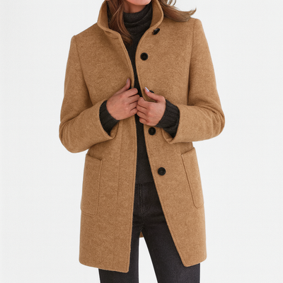 Eleve | Ladies Coat with High Collar