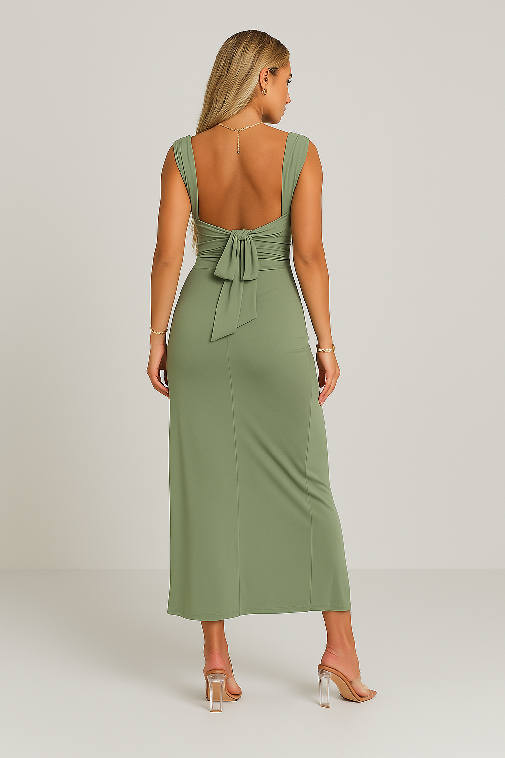 YLVA - Pleated Dress