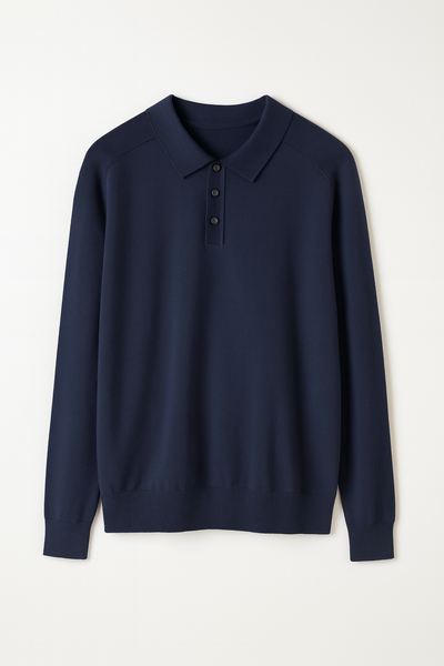 Alfie Merino Wool Polo