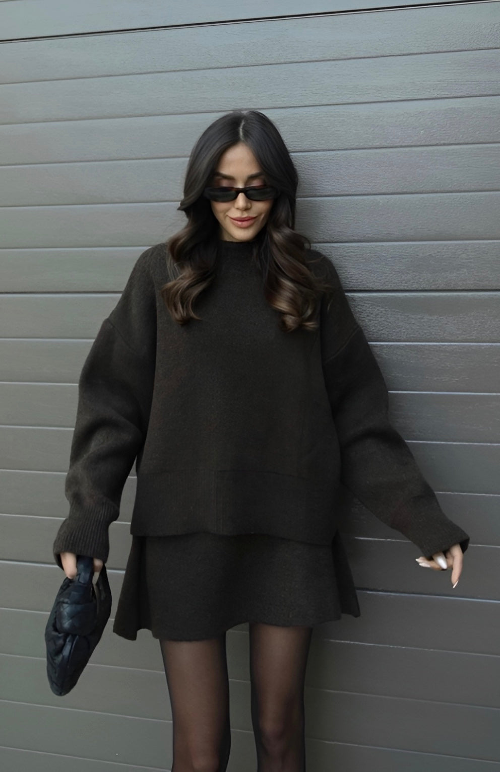 Maria™ Knit Set – Pullover & Skirt