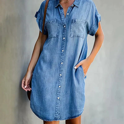 JENNA™ - Denim Dress