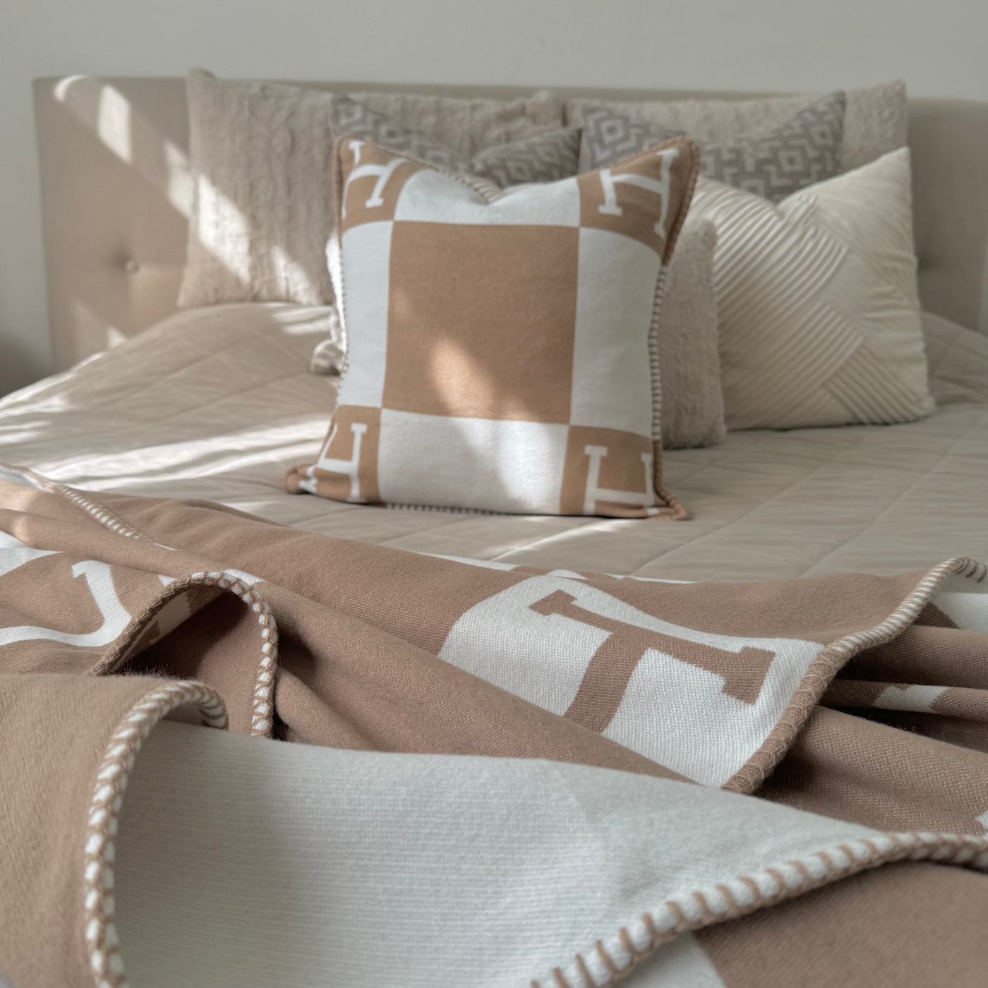 Wool Cashmere Blanket | Luxurious Throw Blanket