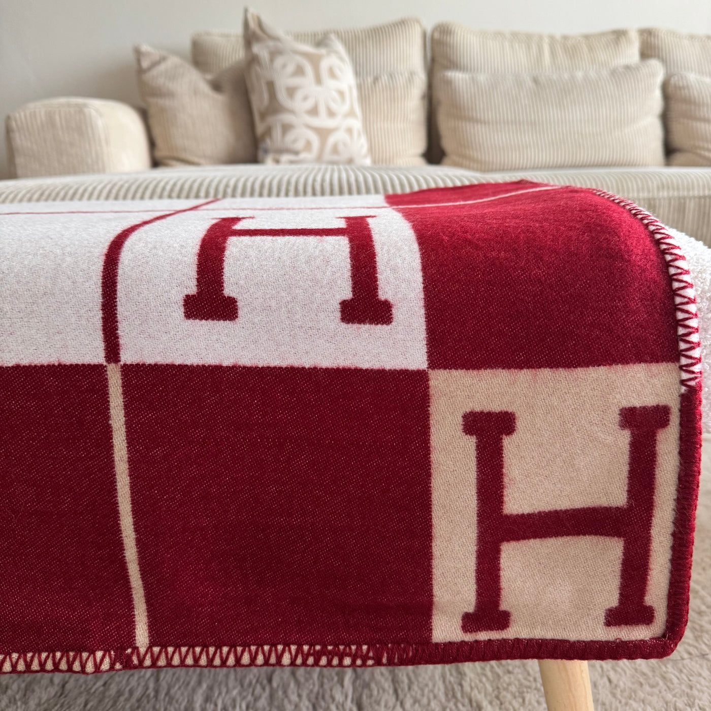 Wool Cashmere Blanket | Luxurious Throw Blanket