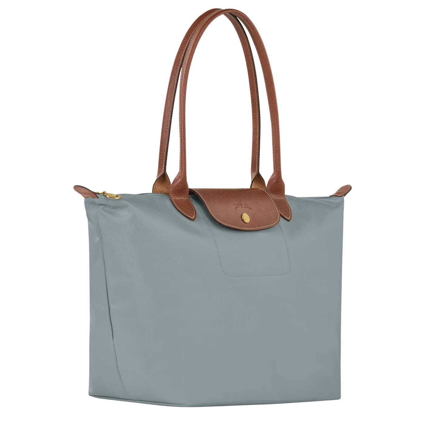 Longchamp - Large Le Pliage Tote Bag, Steel