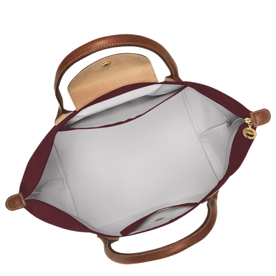 Longchamp – Large Le Pliage Tote Bag, Burgundy