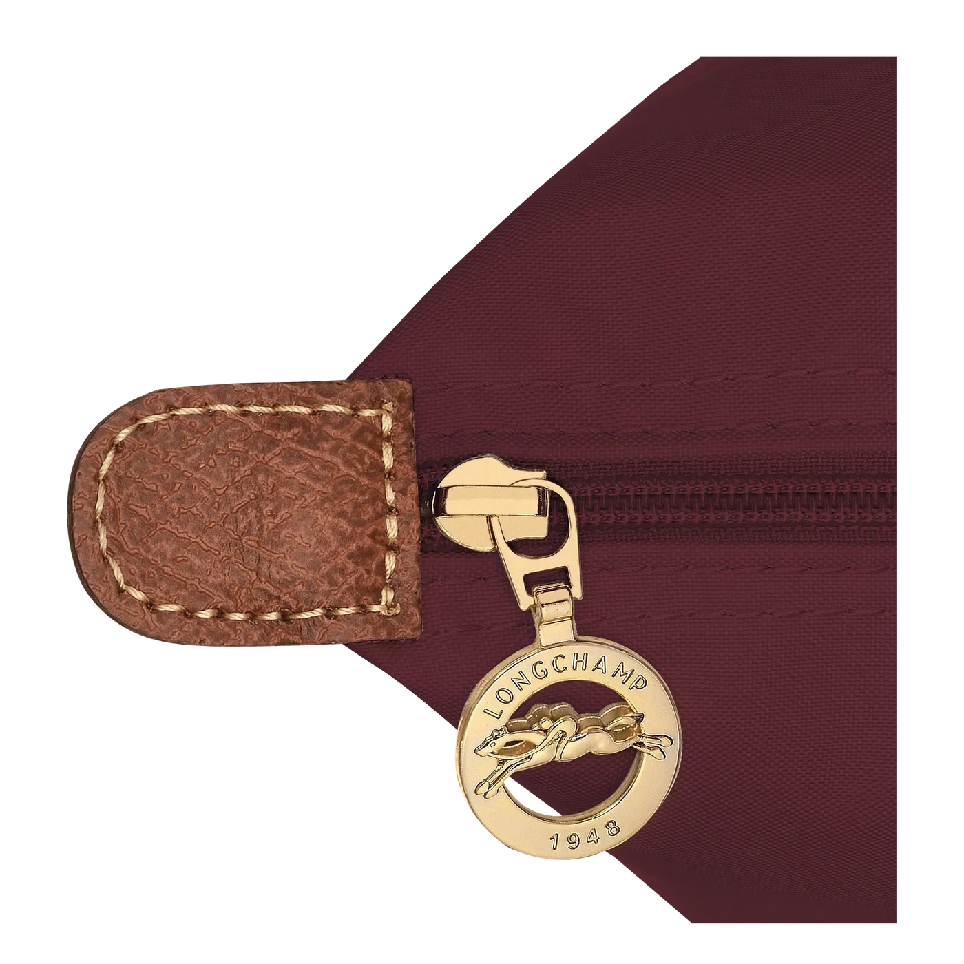 Longchamp – Large Le Pliage Tote Bag, Burgundy