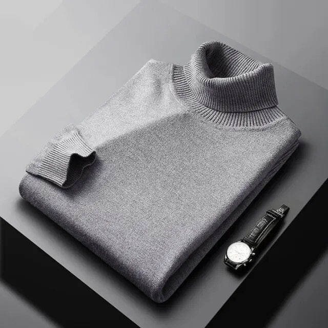 Monte Carlo Cashmere Turtleneck Sweater