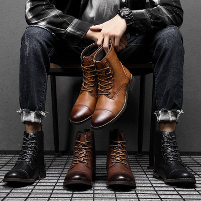 Tom Leather Boots
