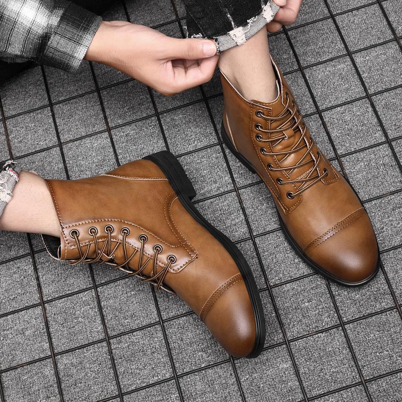 Tom Leather Boots