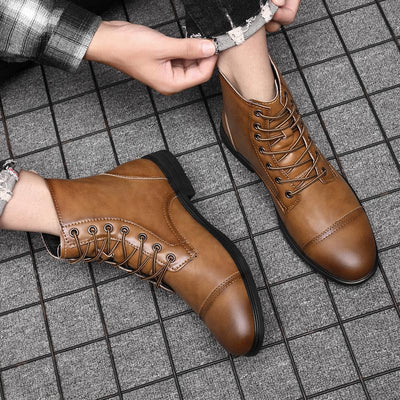 Tom Leather Boots