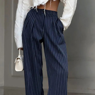 EMILIE - Striped Pants