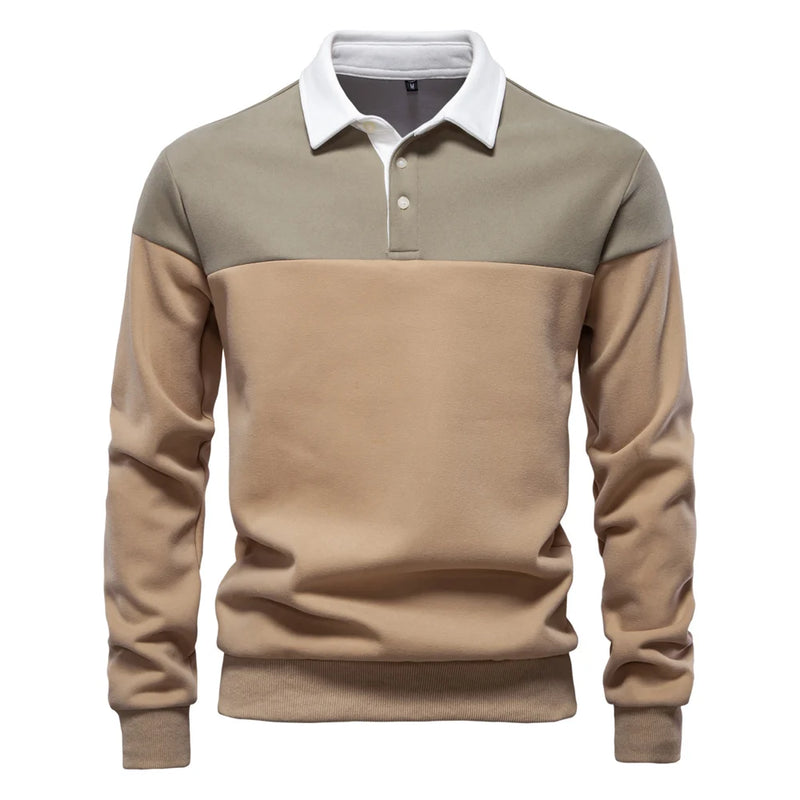 Elegant polo shirt sweater