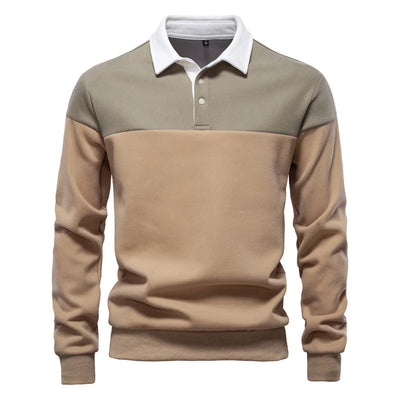 Elegant polo shirt sweater