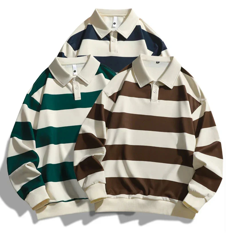 Lightweight Polo Sweater