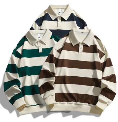 Lightweight Polo Sweater