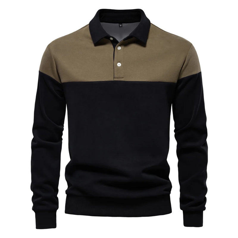 Elegant polo shirt sweater