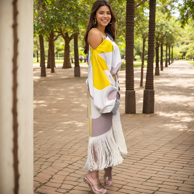 CARMEN - Two-Piece Set with Playful Print