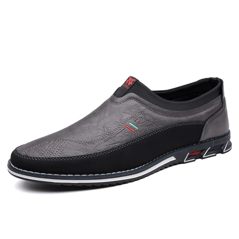 Alexander Leather Slip-On Shoes