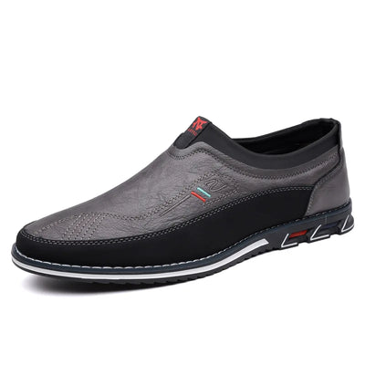 Alexander Leather Slip-On Shoes