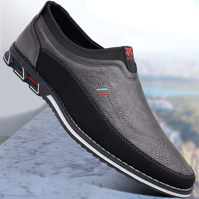 Alexander Leather Slip-On Shoes