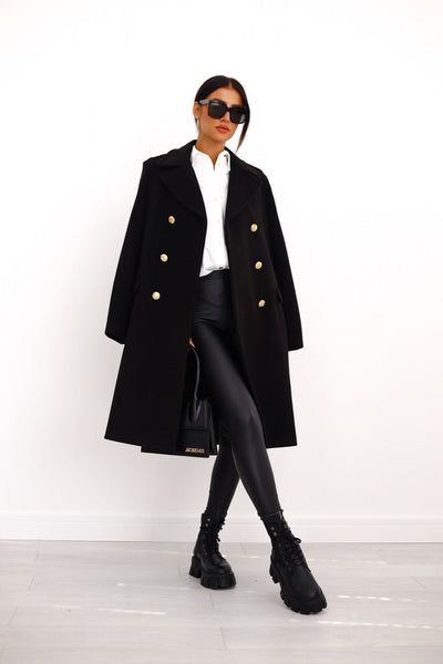 CHRISTINE - Fashionable Long Coat