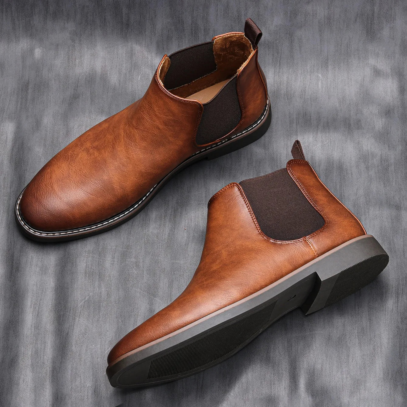 Zander Cedar Chelsea Boots
