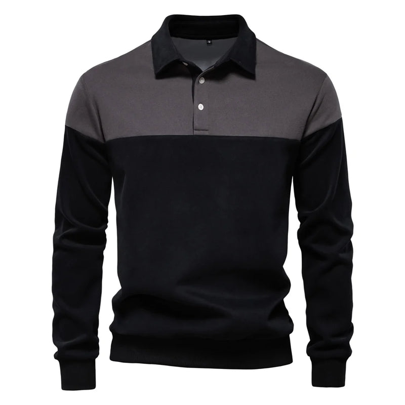 Elegant polo shirt sweater