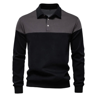 Elegant polo shirt sweater