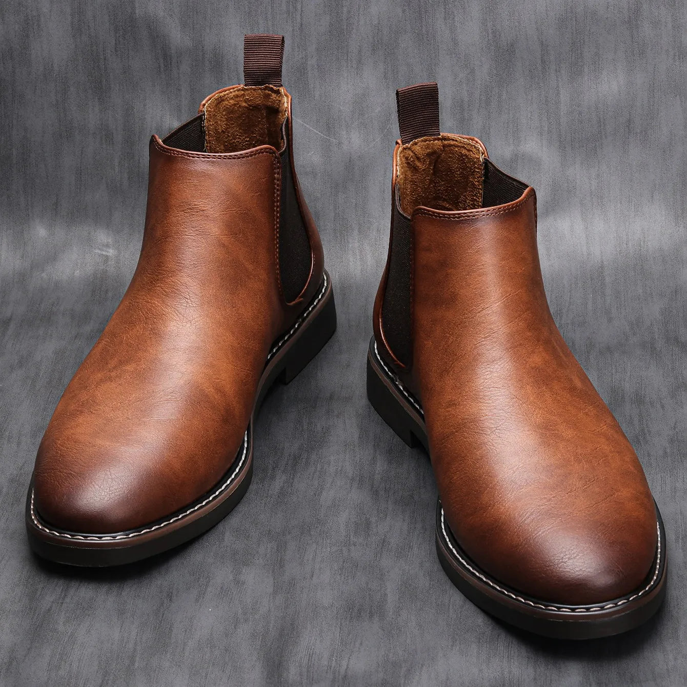 Zander Cedar Chelsea Boots