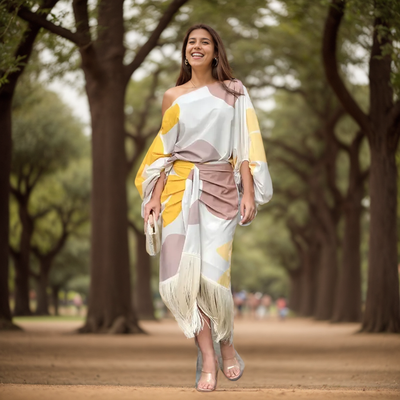 CARMEN - Two-Piece Set with Playful Print