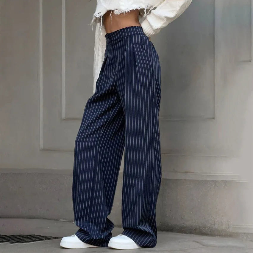 EMILIE - Striped Pants