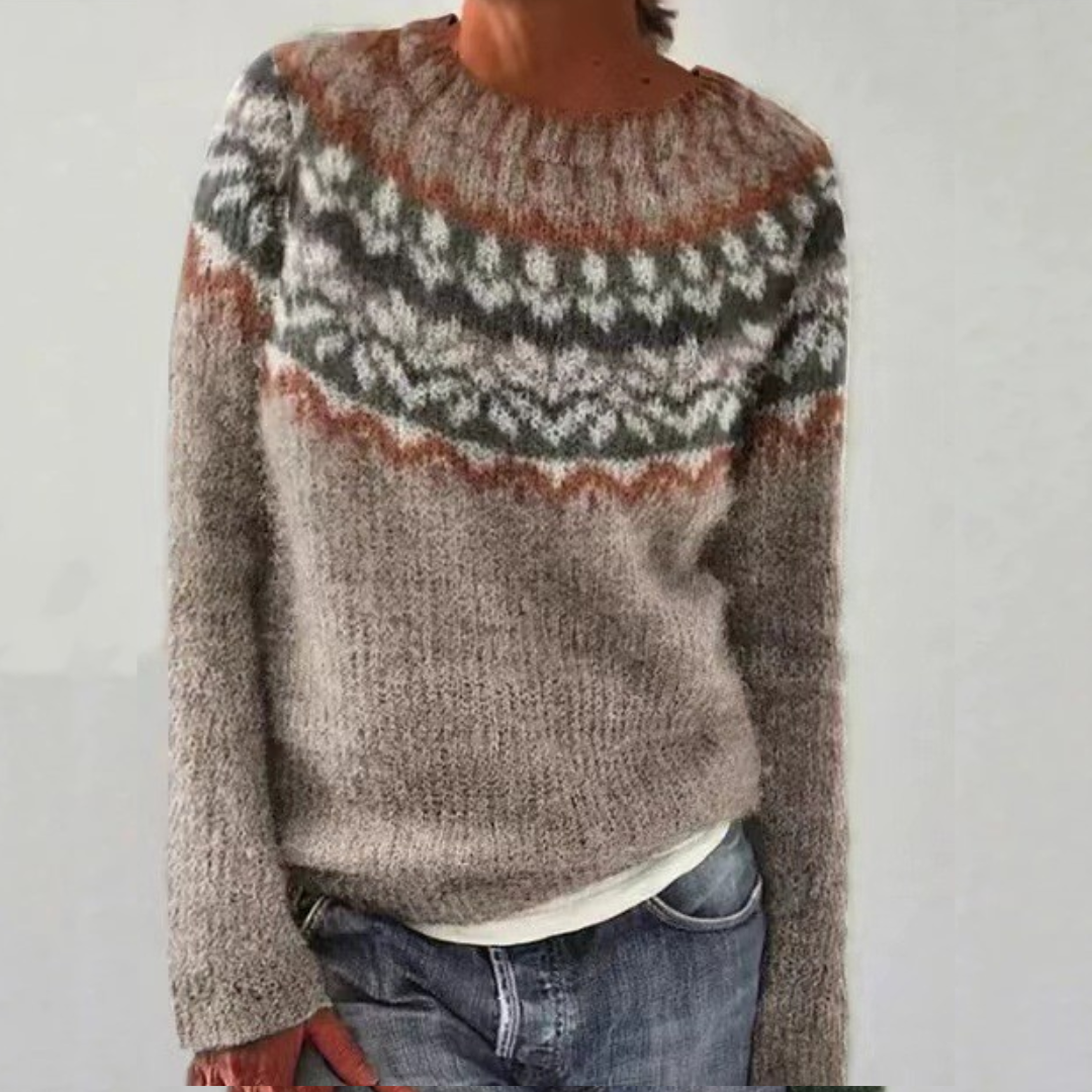 Chloe™ - Cozy Retro Sweatshirt
